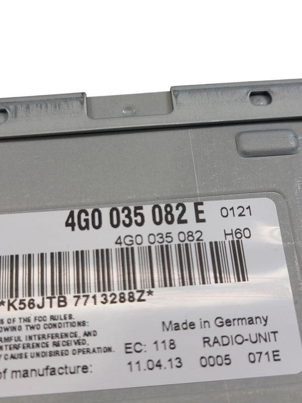 Audio Equipment Radio Receiver Trunk Mounted Fits 10-17 AUDI A5 632256