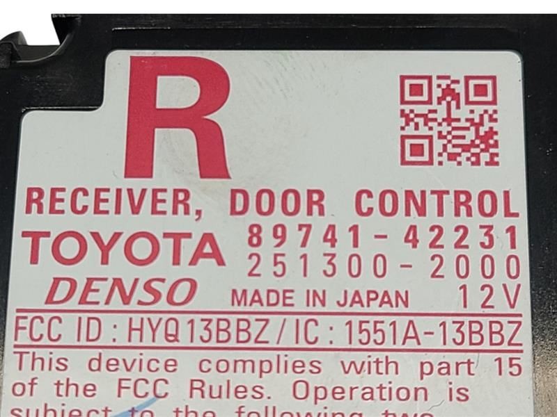 RAV 4     2009 Chassis ECM 601488