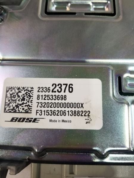 Audio Equipment Radio Amplifier Fits 15-16 SRX 529987