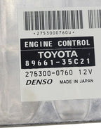 Engine ECM Electronic Control Module Right Hand Dash Fits 07 4 RUNNER 