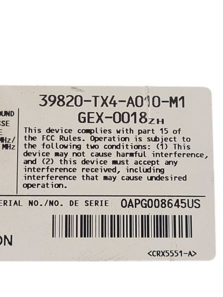 Audio Equipment Radio US Market Satellite Unit Fits 13-16 RDX 596856