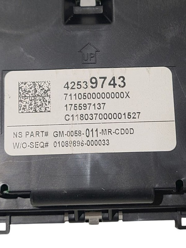 Speedometer MPH Opt Umn Fits 17-18 ENCORE 639818