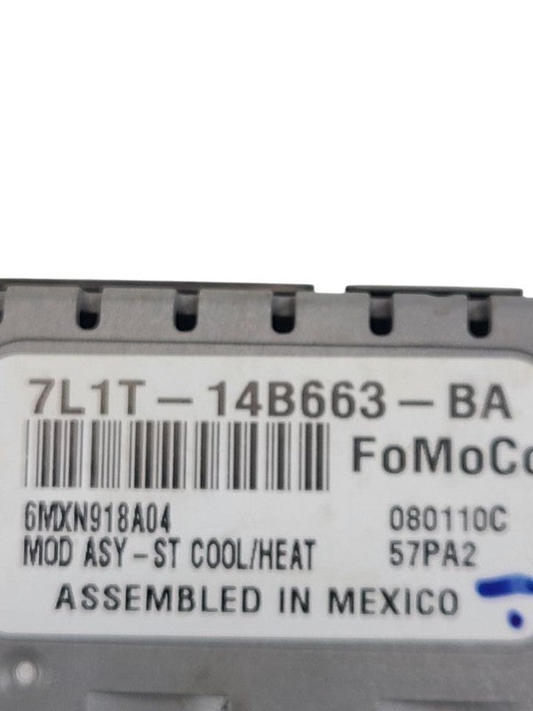 Chassis ECM Temperature Control Front Seat Fits 07-15 MKX 633316