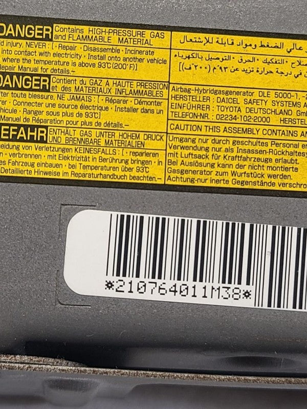 Driver Left Air Bag Driver Knee Fits 07-11 CAMRY 661337