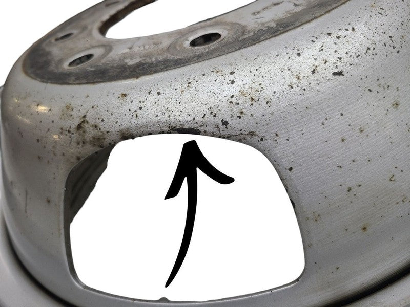 Wheel Chassis Cab DRW 17x6 Steel Painted Fits 19-25 DODGE 3500 PICKUP 