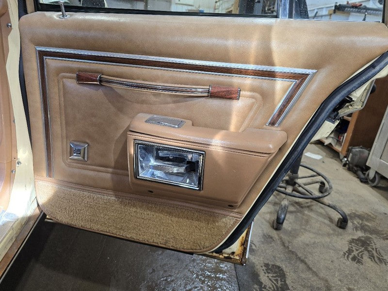 Rear Passenger Door Trim Panel Fits 1978 OLDSMOBILE SW 647899