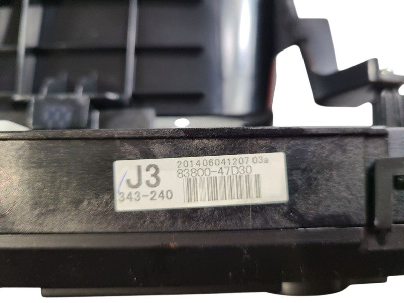 Speedometer Cluster Prius VIN Du 7th And 8th Digit MPH Fits 14-15 PRIU