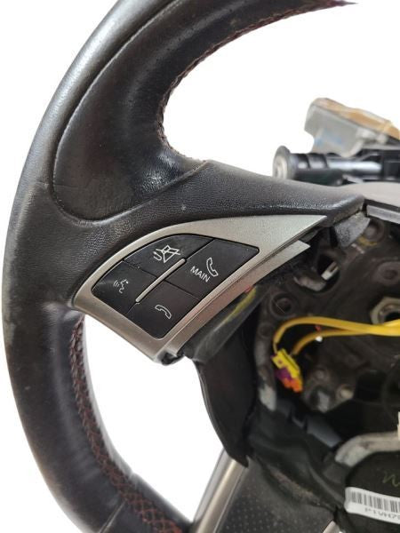 Steering Column Floor Shift 2 Door Painted Black Fits 12-17 FIAT 500 5