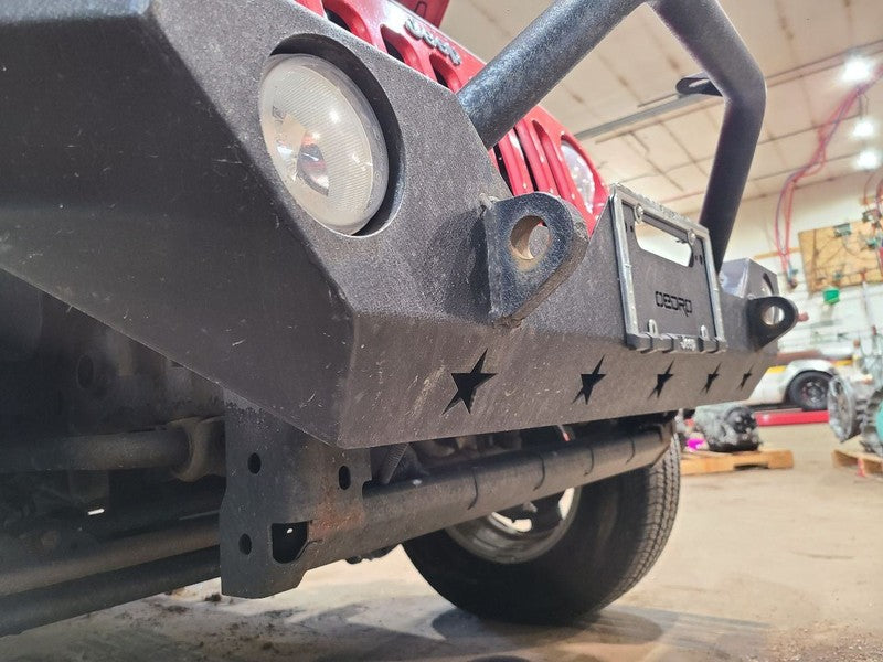 Front Bumper VIN W 6th Digit Jk Body Plastic Bumper Fits 07-18 WRANGLE
