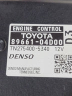 Engine ECM Electronic Control Module Right Hand Dash Fits 10-11 TACOMA