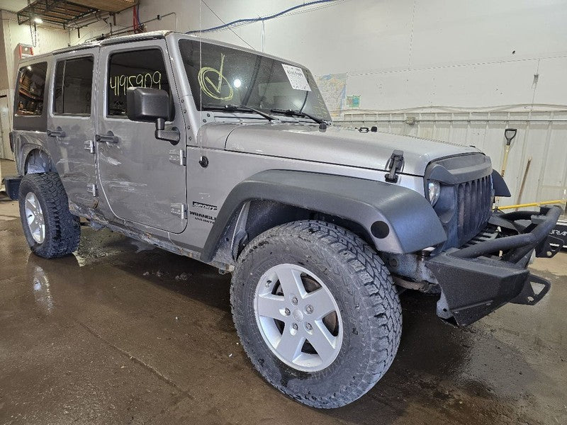 Driver Front Door VIN W 6th Digit Jk Body Full Door Fits 11-18 WRANGLE