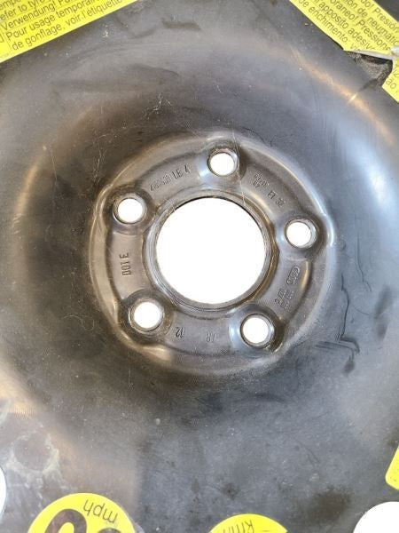 Wheel VIN Fp 7th And 8th Digit 18x6 Spare Steel Fits 14-17 AUDI SQ5 59