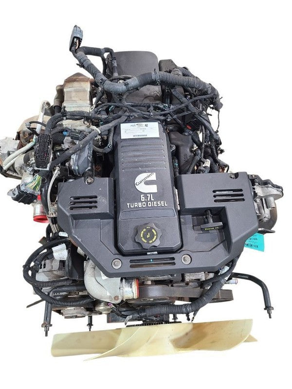 Engine Pickup 6.7L Diesel VIN L 8th Digit Fits 19-20 DODGE 3500 PICKUP