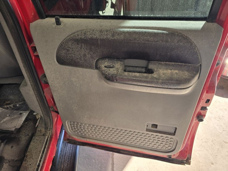 Rear Passenger Door Trim Panel Crew Cab Fits 2005 F350SD 647977