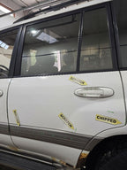 Driver Rear Side Door 8 Cylinder With Moulding Fits 98-02 LAND CRUISER
