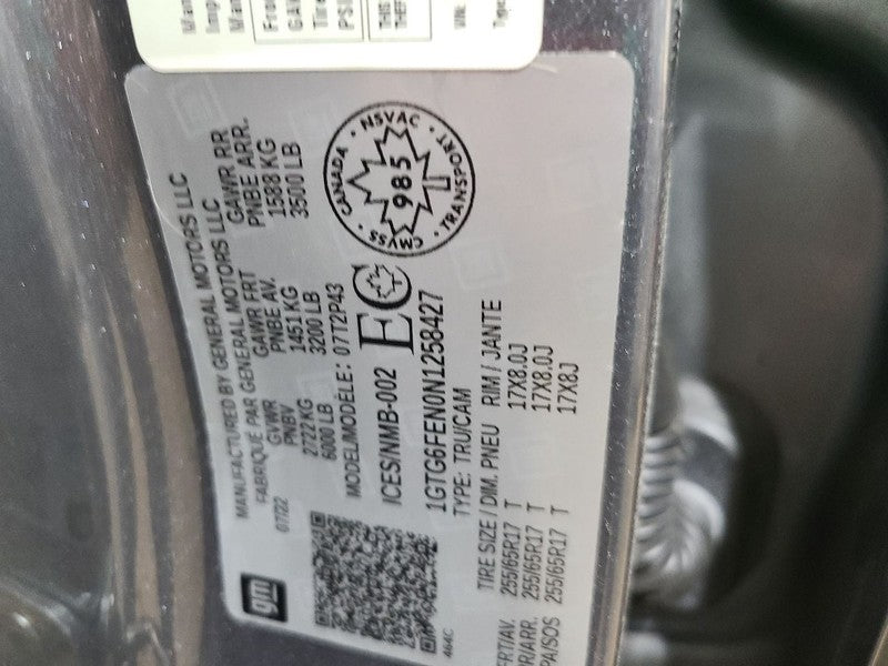 Driver Rear Side Door Crew Cab Black Window Moulding Fits 15-22 CANYON