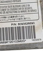 Chassis ECM Fits 98-02 ISUZU TROOPER 646772 8093526690
