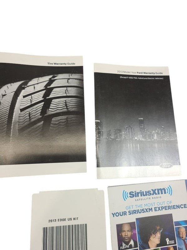 EDGE      2013 Owners Manual 607590