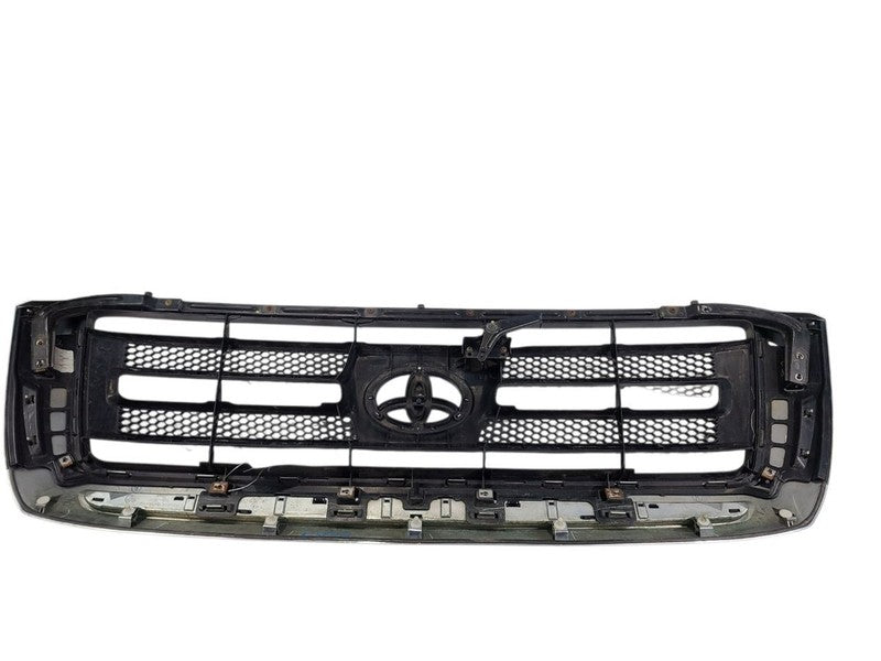 Grille Crew Cab 4 Door Base Chrome Black Insert Fits 10-13 TUNDRA 6613