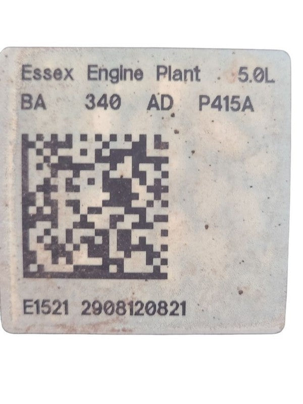 Engine 5.0L VIN F 8th Digit Thru 01/03/13 Fits 11-13 FORD F150 PICKUP 