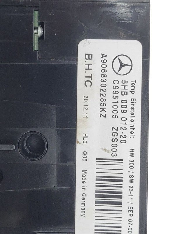 Temperature Control US Market Fits 10-18 MERCEDES SPRINTER 2500 676269