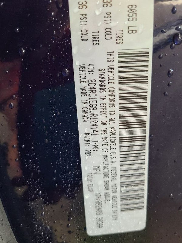 Trunk/Hatch/Tailgate Fits 20-25 VOYAGER 676783