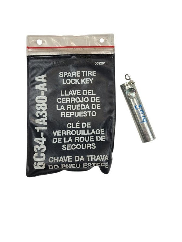 F250SD 2008 Wheel Spare Tire Lock Key Code Card  626257
