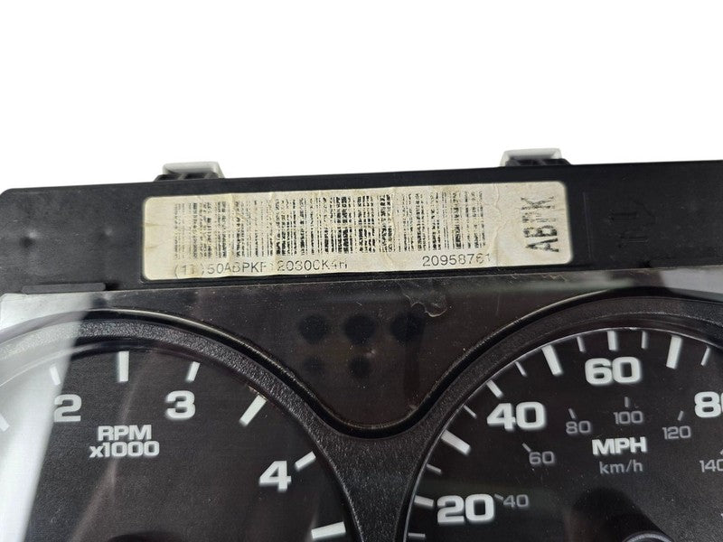 Speedometer Cluster MPH US Market Fits 12-14 SILVERADO 2500 646171 209