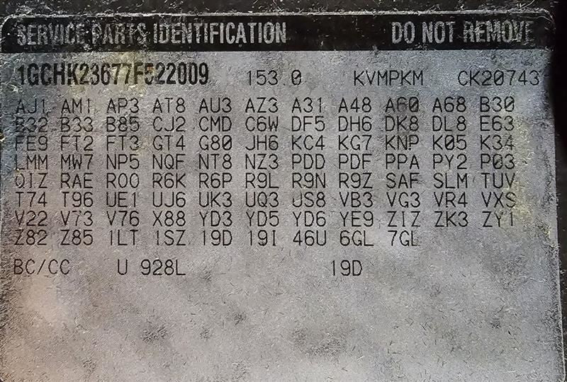 SILV25NEW 2007 Seat Belt Rear 596364