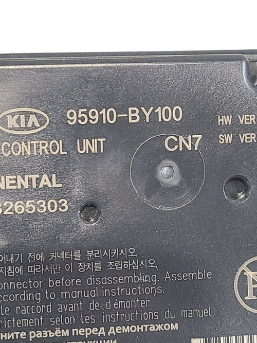 Chassis ECM Center Console Korea Built Fits 21-23 ELANTRA 665771 95910
