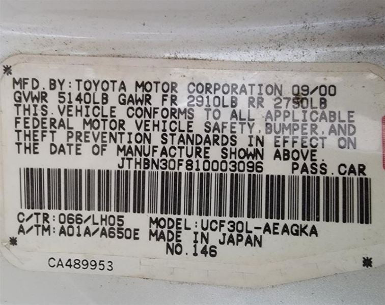 Suspension Pump Fits 01-06 LEXUS LS430 422082