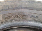 1 USED Tires  225 60 16 YOKOHAMA 90% 670085