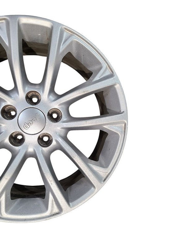 Wheel 17x7 Aluminum Painted 10 Spoke Opt Wfm Silver Fits 20-22 CHEROKE