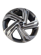 Wheel 18x7-1/2 Alloy 5 Spoke Black Inlay Fits 21-23 SANTA FE 667988