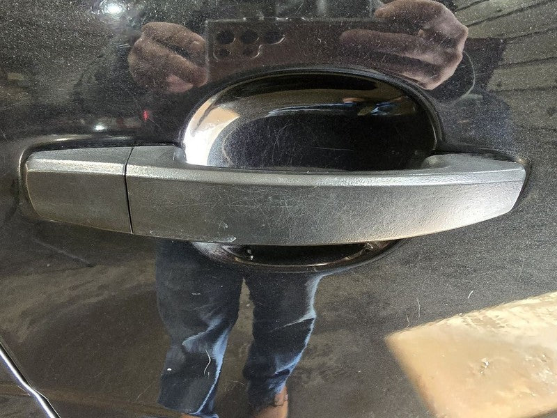Passenger Door Handle Exterior Door Rear Black Moulded Fits 08-10 VUE 