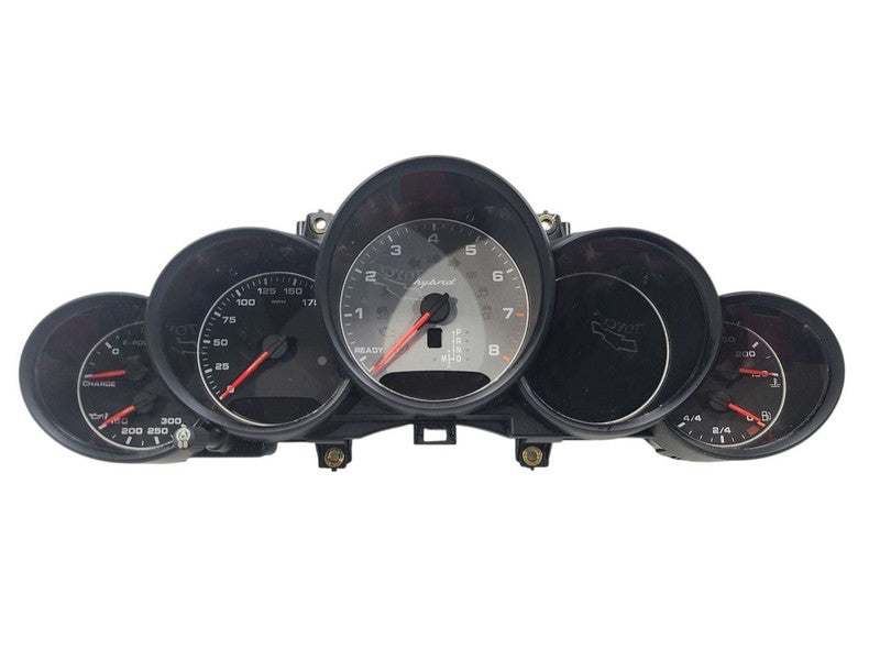 Speedometer Cluster With Compass Opt IQR1 Fits 11-12 PORSCHE CAYENNE 6