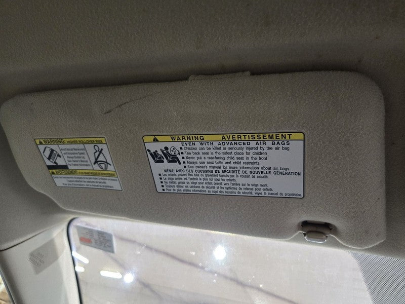 Driver Left Sun Visor Fits 09-16 VENZA 628651