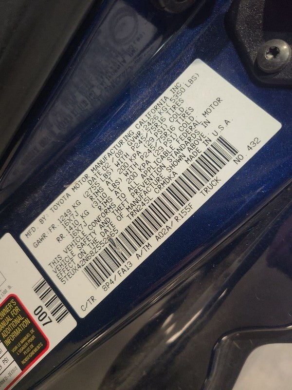 TACOMA    2008 Front Door Trim Panel 653300