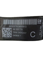 REAR CAPRICE   2011 Center Retractor Seat Belt Rear 583326