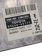 Engine ECM Electronic Control Module Right Hand Dash Fits 02 LEXUS LX4