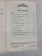 TGMC1500  1990 Owners Manual 612133