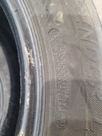 3 Used Tires 265-60-18  Michelin 10/32 662240