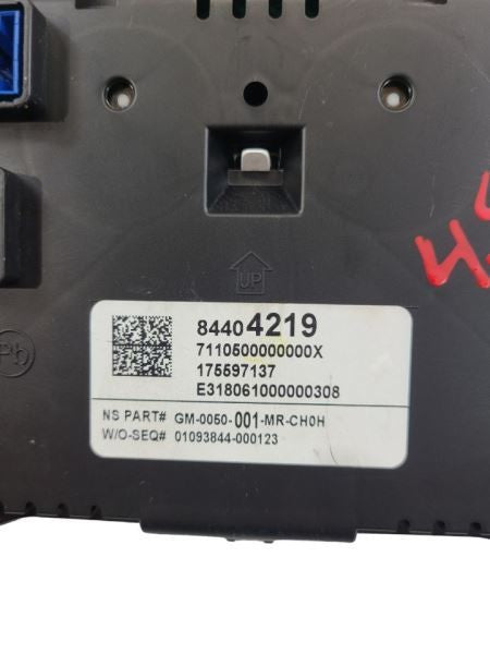 Speedometer MPH ID 84404219 Fits 18-19 TERRAIN 581879