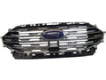 Grille Upper Cover Mounted Titanium Without Front Camera Fits 19-24 ED