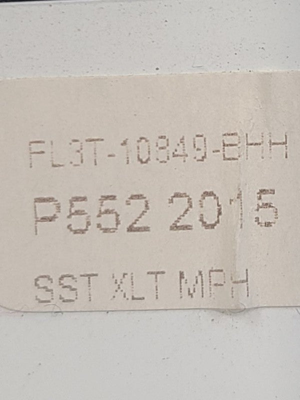 Speedometer Cluster MPH XLT With Paddle Shift Fits 15 FORD F150 PICKUP
