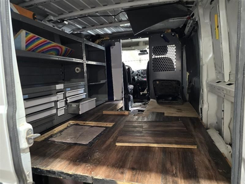 Passenger Rear Back Door Hinged Low Roof Fits 14-19 PROMASTER 1500 VAN