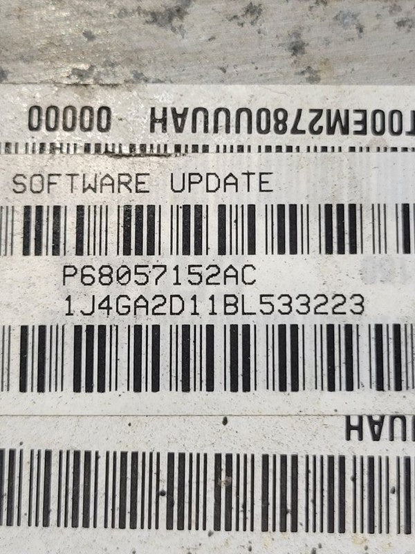 Engine ECM Electronic Control Module 3.8L Manual Fits 11 WRANGLER 6713