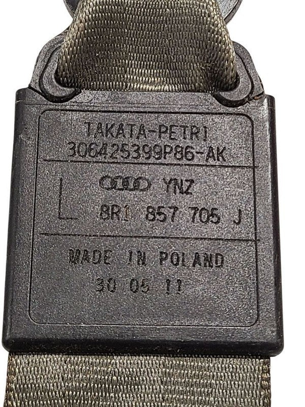 Seat Belt Front VIN Fp 7th And 8th Digit Bucket Seat Fits 09-17 AUDI Q