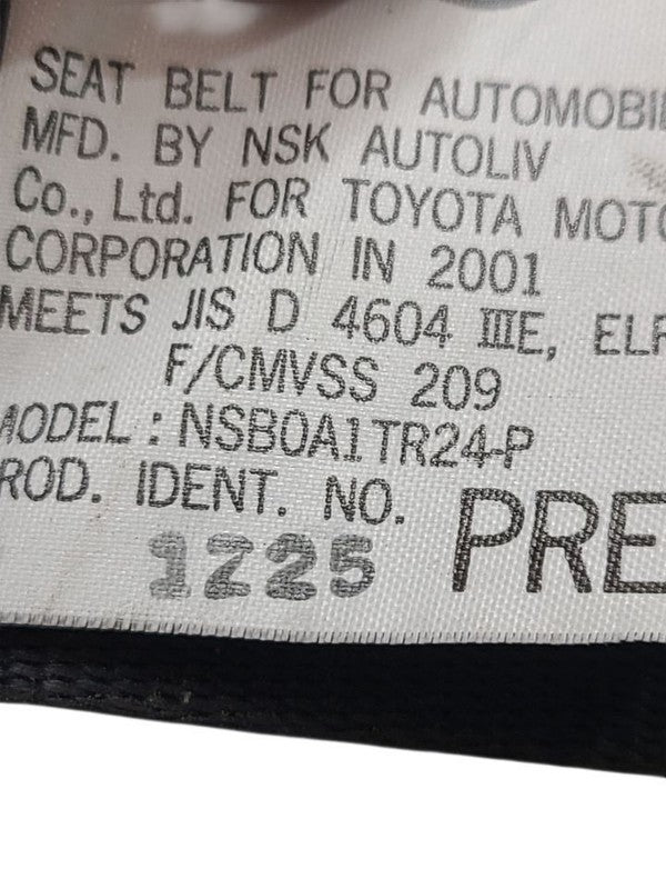 Seat Belt Front Bucket Passenger Retractor Fits 02 CELICA 632624