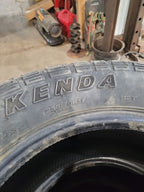 4 Used Tires 255-70-17 Klever A/T Kenda 10/32  661523